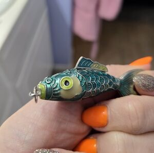 Enamel Fish Pendant